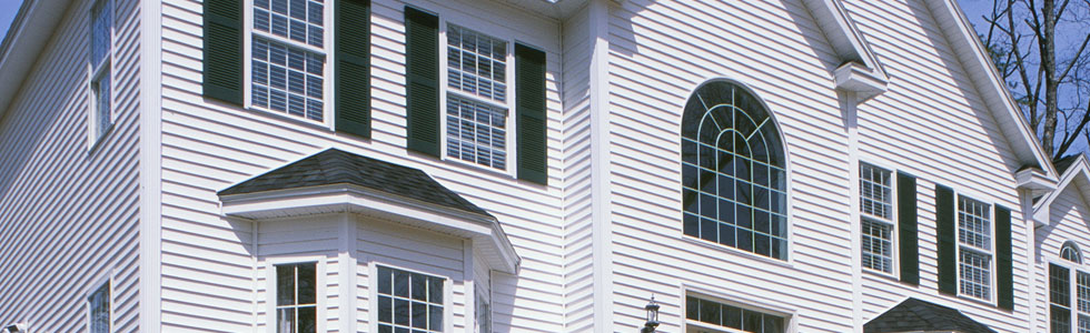 House windows in New Jersey